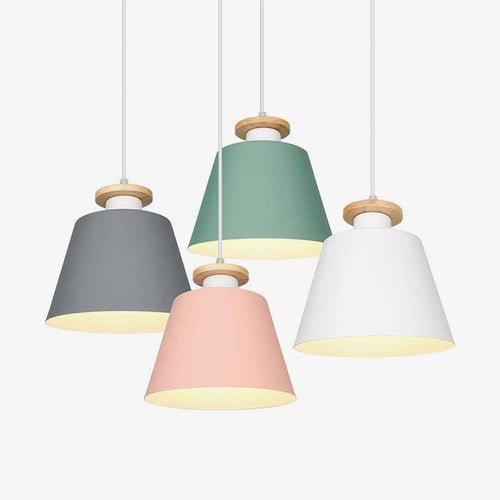 Suspension LED conique de couleurs Restaurant - vue 2 sur 6