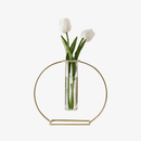 Vase design aux formes arrondies en métal Life